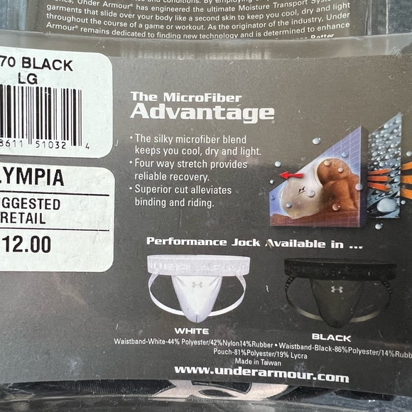 Under Armour Black L jockstrap - Picture 5 of 5